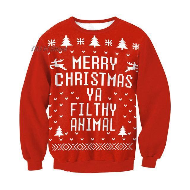 Santa Elf Ugly Christmas Sweater