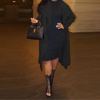 Lapel Long Sleeve Loose Women's Coat