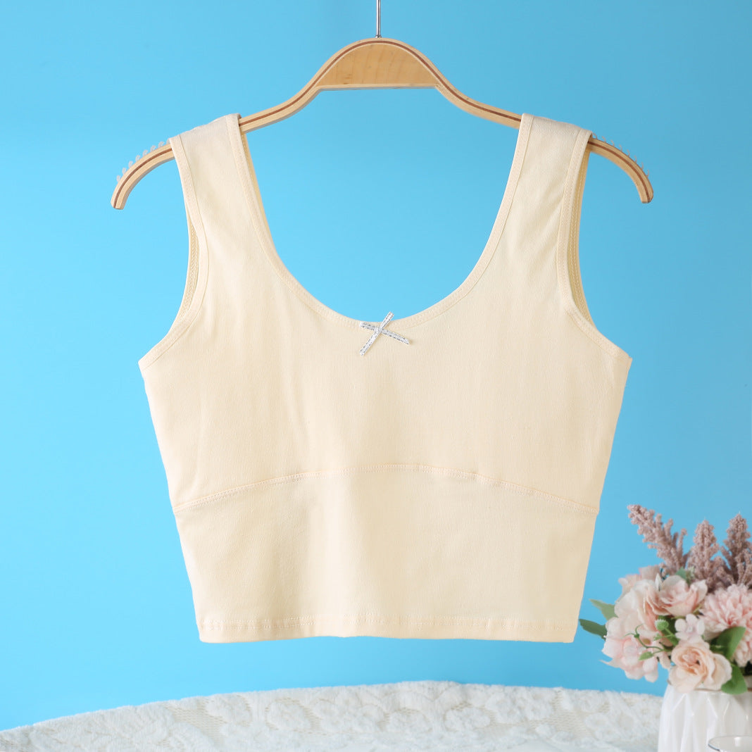Comfortable Cotton Tank Top for Teen Girls and Kids