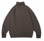 Men's Turtleneck Knitted Pullover Sweater | Streetwear