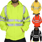 Reflective Hoodie for Sanitation Work Clothing | Streetwear