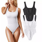 Women's Low-Cut Sleeveless Bodysuit for Cross-Border Trade