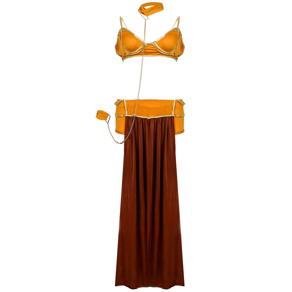 Sexy Long Nightgown Cosplay Arabic Costume for Women
