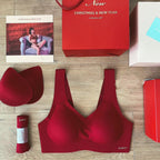 Limited Edition Kissy Christmas Red Women's Lingerie Set