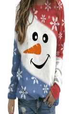 Women's Christmas Sweater Coat for Autumn and Winter