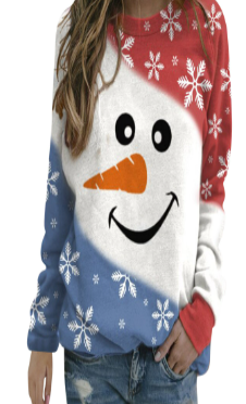 Women's Christmas Sweater Coat for Autumn and Winter