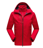 Men's Waterproof Outdoor Jacket - Two-Piece Set