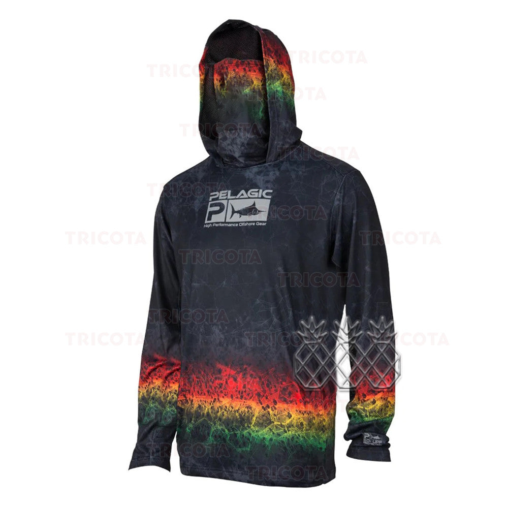 Men's Long Sleeve UV Protection Fishing Hoodie Shirt | Streetwear