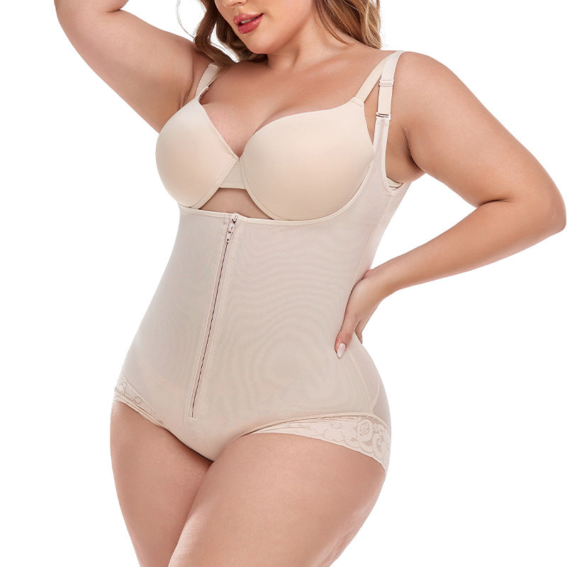 Enhanced Body-Shaping One-Piece Fitness Corset for Women