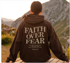Faith Over Fear Christian Hoodie | Faith Streetwear