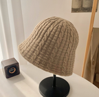 Women's Knitting Wool Fishing Hat for Fashion | Embroidered Cap