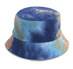 Corduroy Tie-Dye Fisherman Hat | Embroidered Cap
