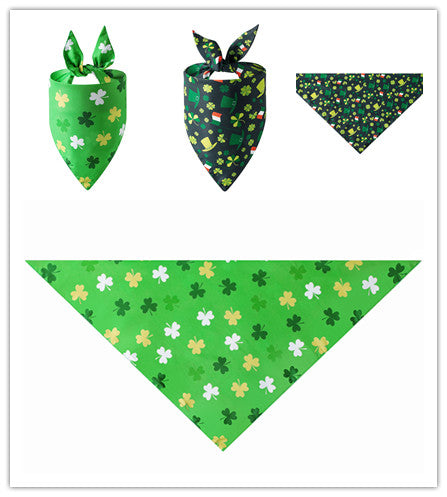 Irish Festival Pet Triangle Scarf for Pets