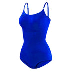 Seamless Body Shaping Bodysuit with Open Crotch