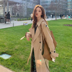 Women's Knee-length Temperament Fashionable Coat