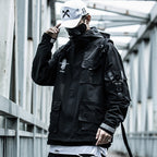11 BYBB'S DARK 2021 Multi-pocket Black Windbreaker Jacket