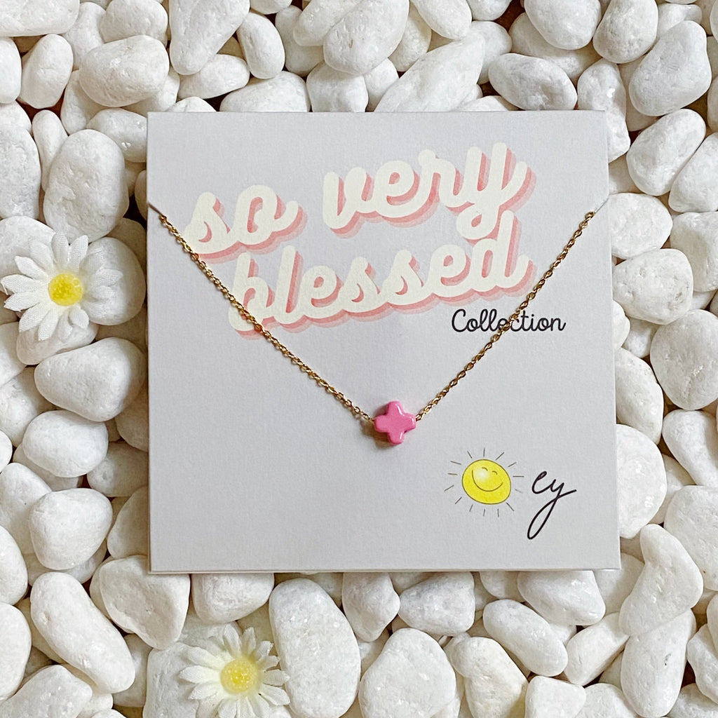 So Very Blessed Cross Necklace | Christian Jewelry
