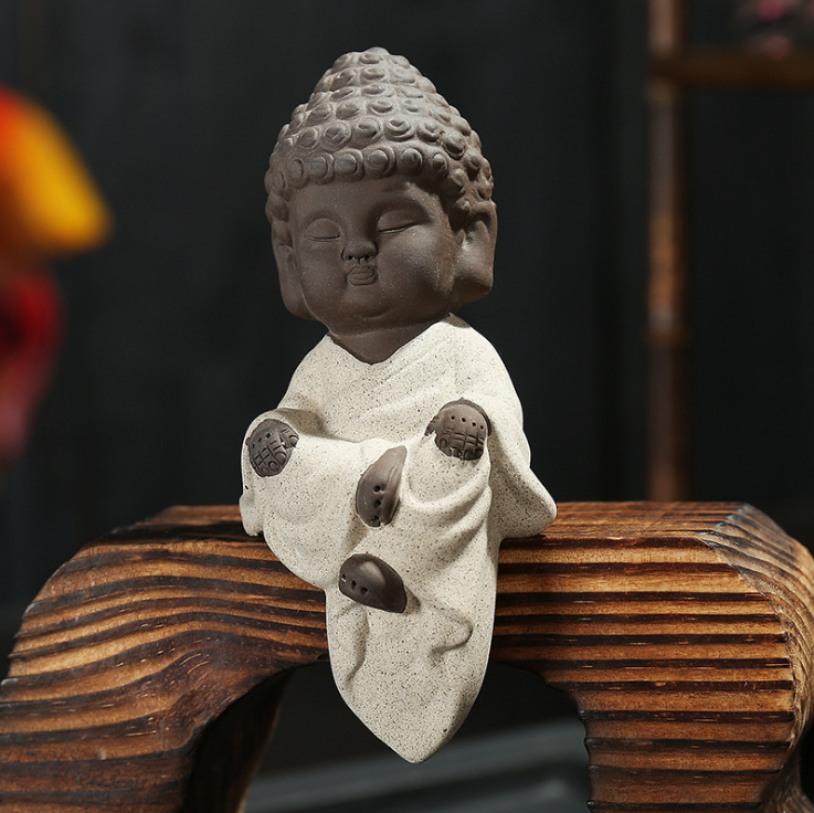 Zisha Tea Pet Pendant - Small Figurine Incense Holder