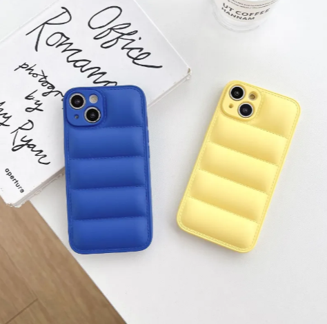 Puffer Jacket TPU Phone Case | Protective Cover