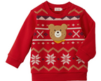 Children's Double-layer Cotton Sweater for Autumn/Winter