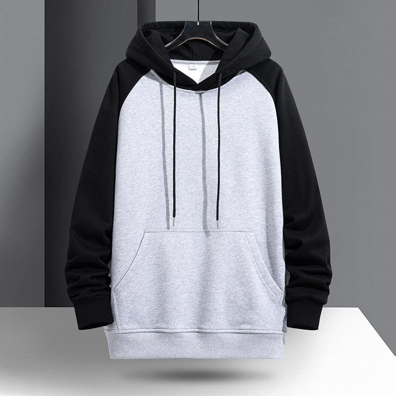 Loose Fit Casual Men's Hoodie with Raglan Sleeves 2023 | Streetwear
