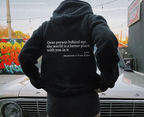 "You're Beautiful Hoodie - Women's Printed Fashion Wear" | Streetwear