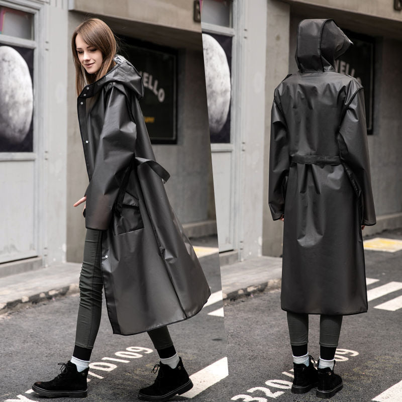 Transparent Waterproof Windbreaker for Outdoor Hiking
