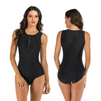 One-Piece Zipper Swimsuit for Women