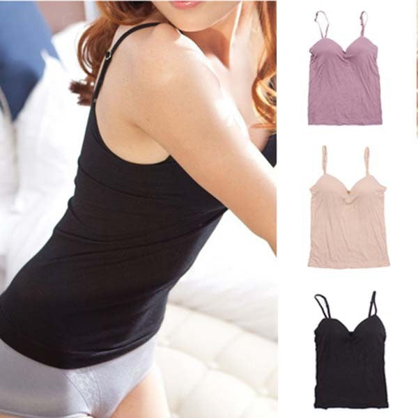 Summer Women's Camisole and Bra Top