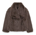 Street Hipster Faux Fur Coat