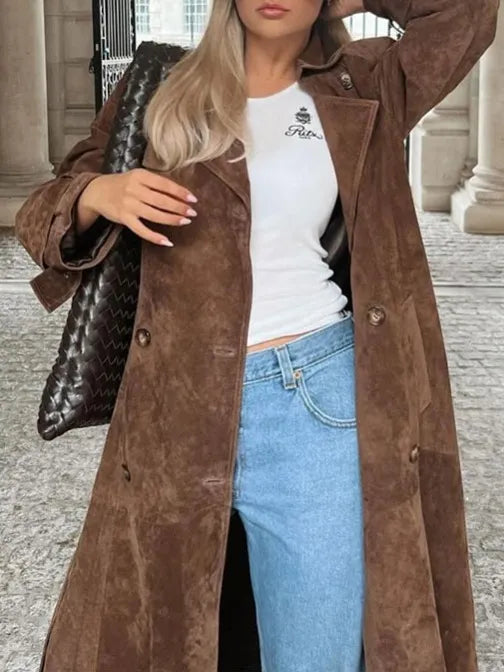 Women Winter Trench Coat