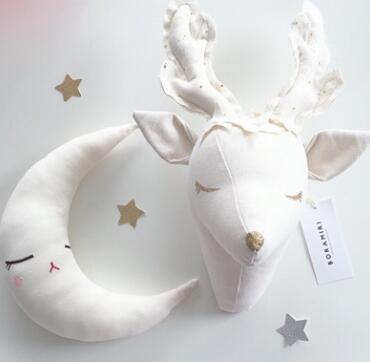 Reindeer and Sheep Wall Decor for Kids' Christmas Room