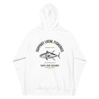 Men's Support Local Fisheries Tuna Eco Raglan Hoodie | Streetwear