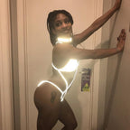 2019 Summer Reflective One-Piece Swimsuit for Women