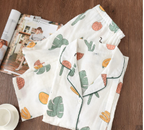 Women's Sleepwear, Maternity and Nursing Cotton Set