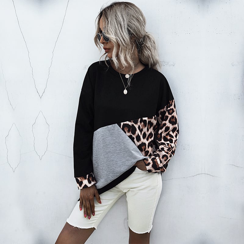 Women's Casual Pullover Sports Sweater Top | Streetwear