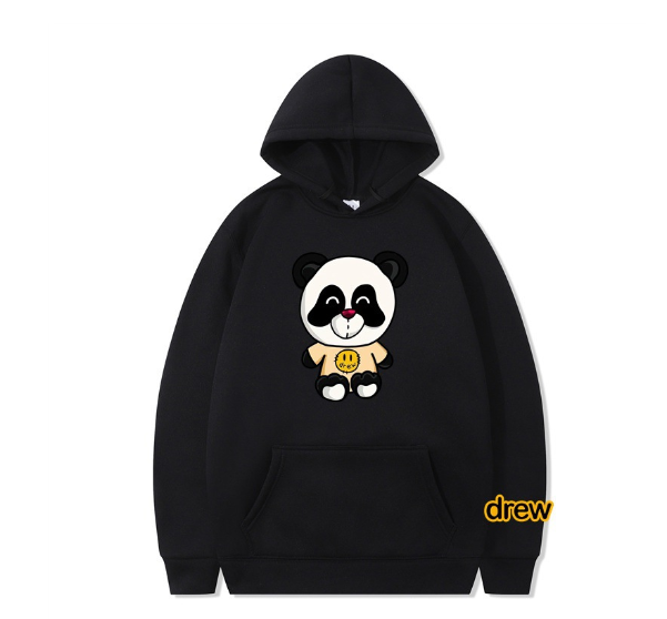Cute Printed Long Sleeve Hooded Sweater for Women