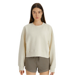 Loose Yoga Short Pullover Sweater for Staircase Style | Streetwear