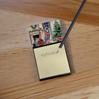 Italian Greyhound Cozy Christmas Sticky Note Holder