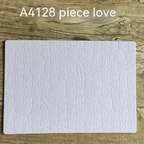 A4 Blank Pearlescent Puzzle Thermal Transfer DIY