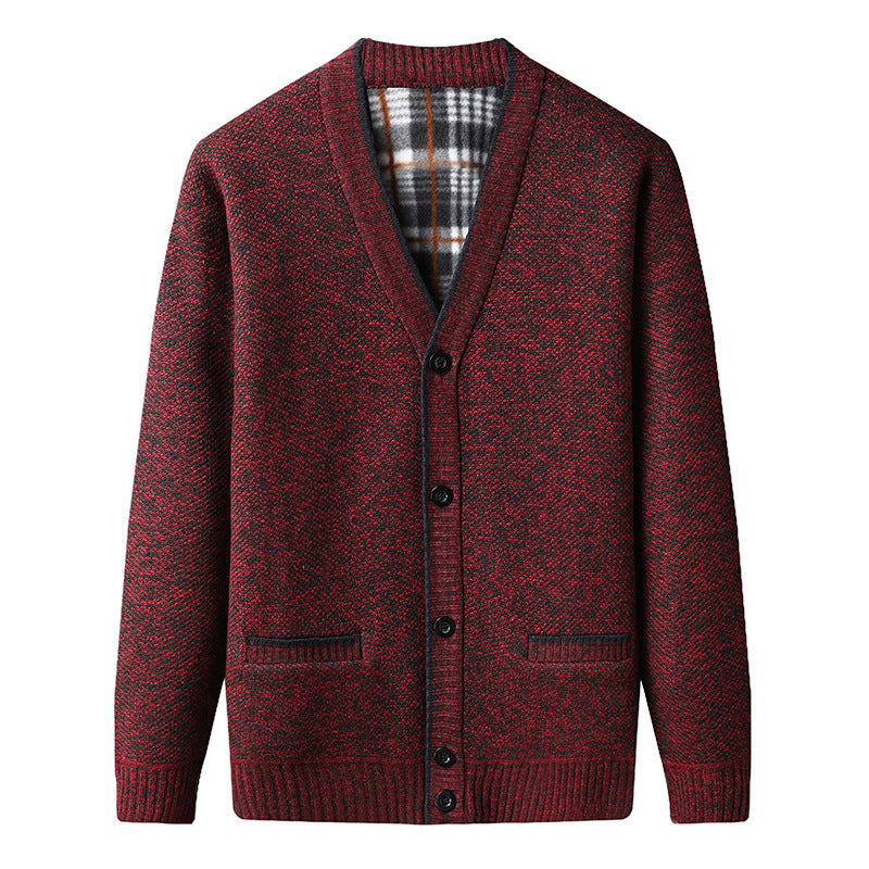 Fiorinni Men's Wool Cardigan with Button Design (One Piece)
