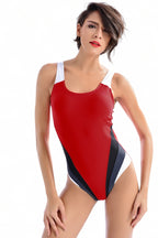 New Export Women's Swimsuit - One-Piece Color Block Design