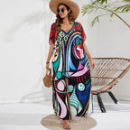 44-Color Cross-Border Beach Cover-Up and Dress 1D196