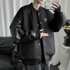 Men's Hot Drill Embroidered Baseball Jacket