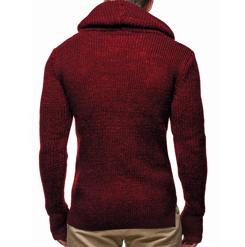 Thick Turtleneck Sweater, Christmas Knit Pullover | Streetwear