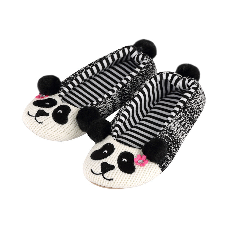 Soft Bottom Cartoon Thermal Slippers for Women