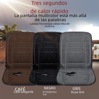 "12V/24V Heated Wool Car Seat Cushion with Plug"