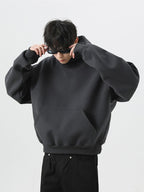 Heavy Profile Cropped Hoodie Men | Streetwear