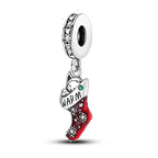 Christmas Theme Pendant Copper Plating Silver