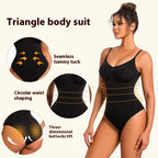 Seamless Nylon Waist Shaper Bodysuit